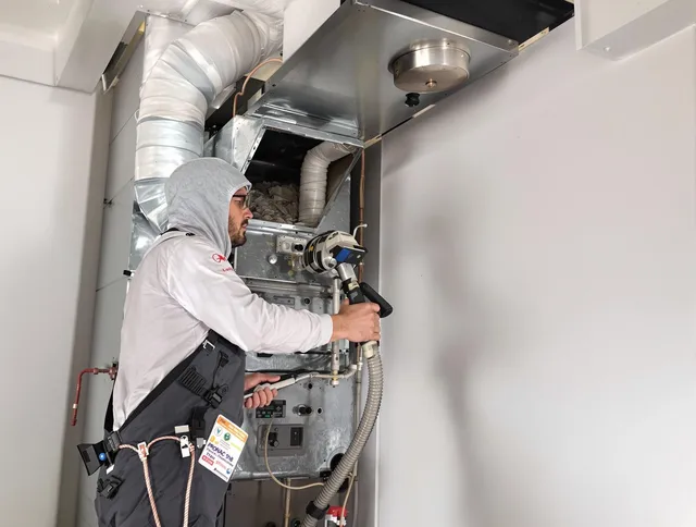 Expert furnace duct cleaning by Norfolk Air Duct Cleaning in Norfolk